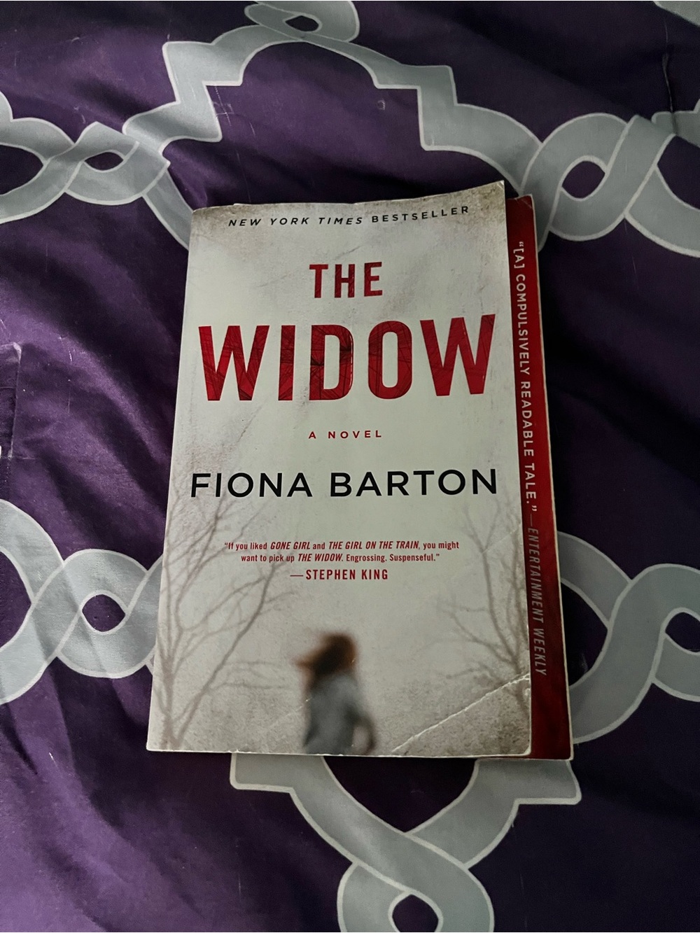 The Widow by - White and Red Cover Paperback